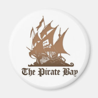 Imã Frigorífico do pirate Bay Magnet