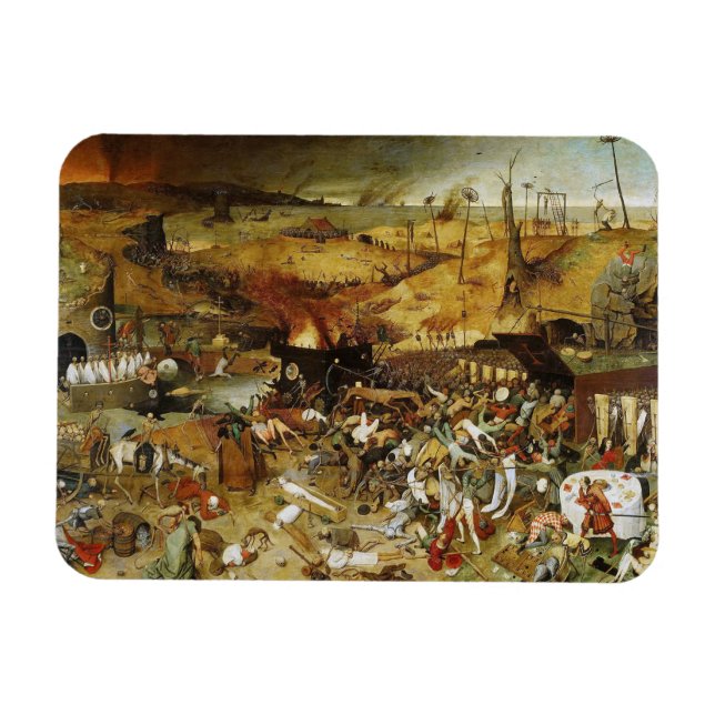 Ímã Frigorífico Magnet O Triunfo da Morte Brueghel (Horizontal)