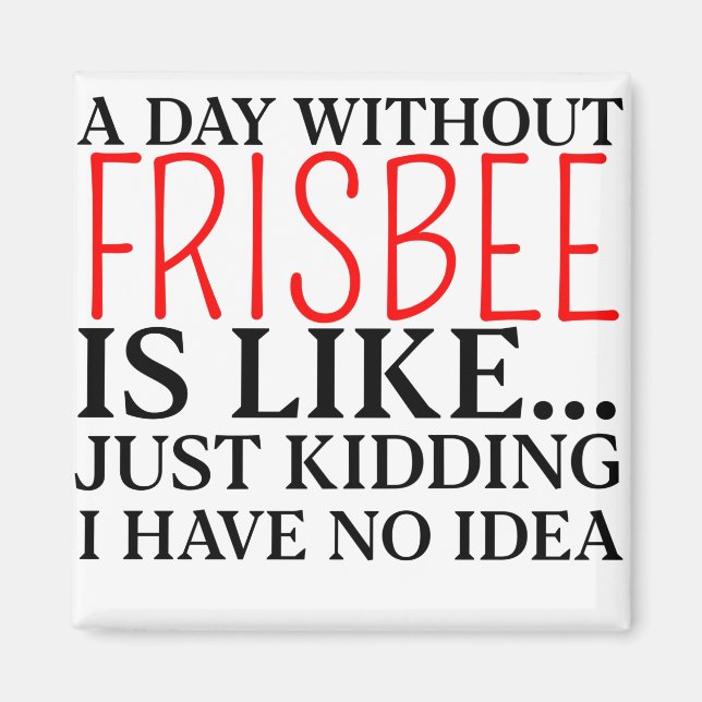Imã frisbee (Frente)