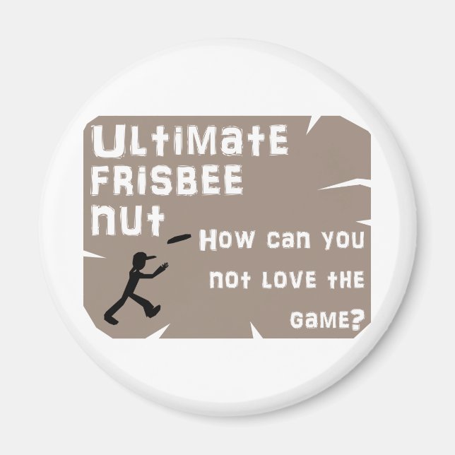 Imã Frisbee Nut Magnet (Frente)
