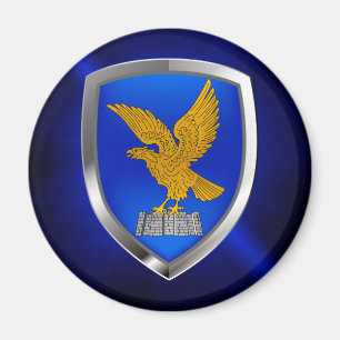 Imã Friuli Venezia Giulia Mettalic Emblem