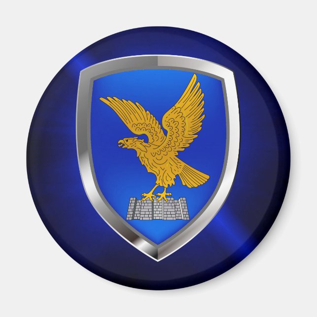 Imã Friuli Venezia Giulia Mettalic Emblem (Frente)