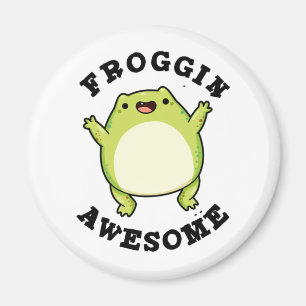 Imã Froggin - Magnífico Sapo Cute Pun