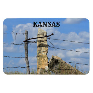 Ímã Fronteira de Kansas Limestone