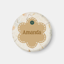 Fronteira marrom-fria-doce e fofinha personalizada