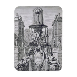 Ímã Frontispício 'da fonte e Waterjets no AIE