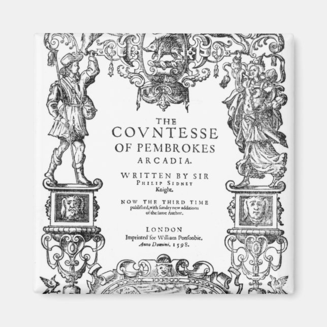 Imã Frontispiece "A Condessa de Pembroke" (Frente)