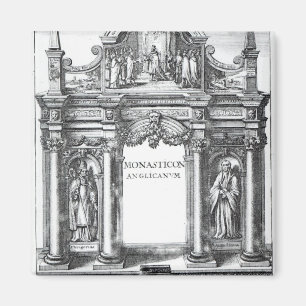 Imã Frontispiece 'a Monasticon Anglicanum
