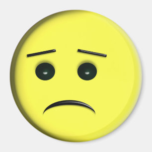 Imã Frowny enfrenta o amarelo
