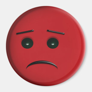 Imã Frowny enfrenta o vermelho