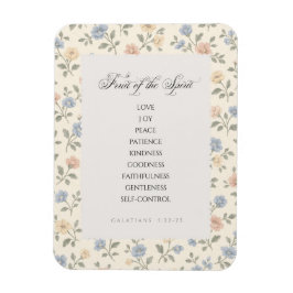 Ímã Fruit of the Spirit Galatians 5:22–23 Bible Verse 