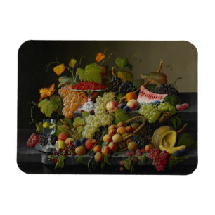 Ímã Fruta abundante, 1858 (óleo em canvas)