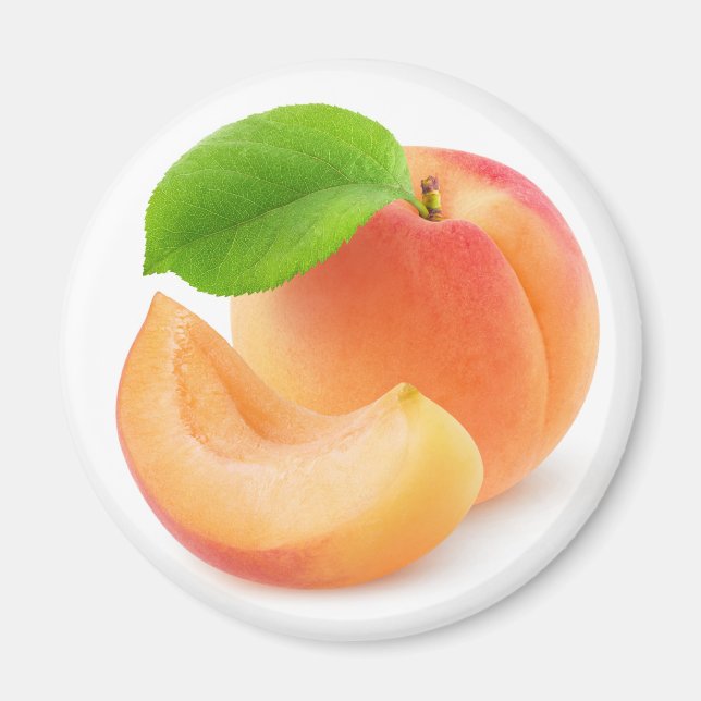 Imã Fruta Apricot (Frente)