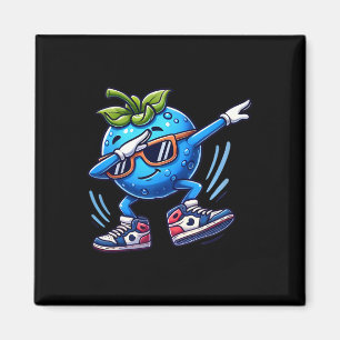 Imã Fruta Blueberry Dabbing Dancing