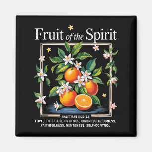 Imã Fruta Cristã Do Espírito Vintage Fruta Laranja