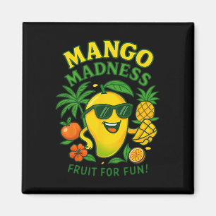 Imã Fruta de Manga Engraçada Mangas Férias de Verão Pa