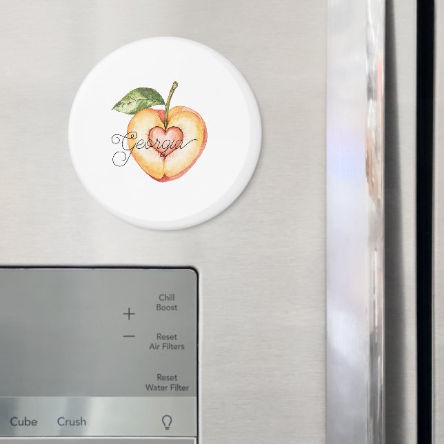 Imã Fruta do Coração de Pêssego da Geórgia (In Situ (Fridge))