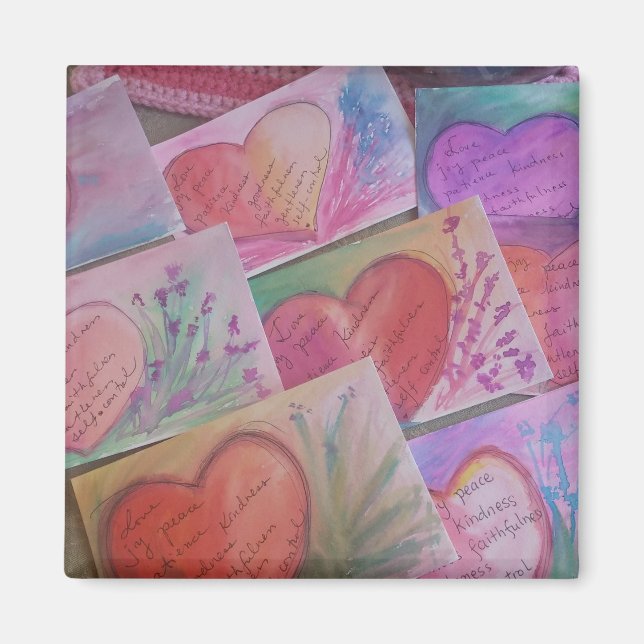 Imã fruta do espírito. (Frente)