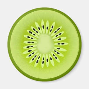 Imã Fruta estilizada de Kiwi