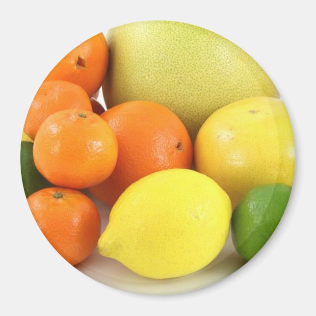 Imã Fruta, laranja, limão e melão (Frente)