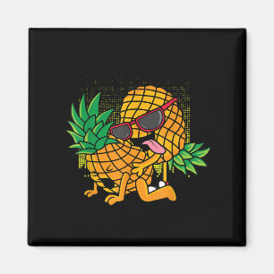 Imã Fruta Tropical Engraçada, Roupa de Humor, Co. Uppe