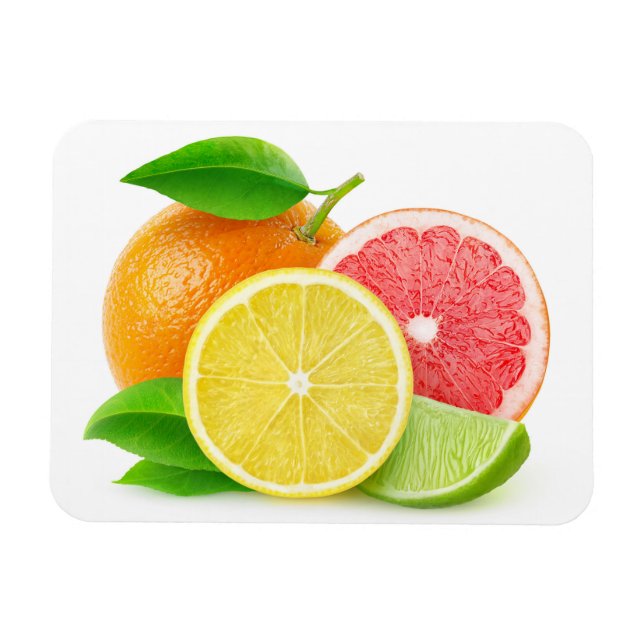 Ímã Frutas de Citrus (Horizontal)