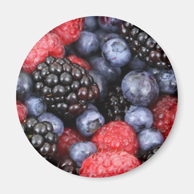 Imã Frutas de florestas (Frente)