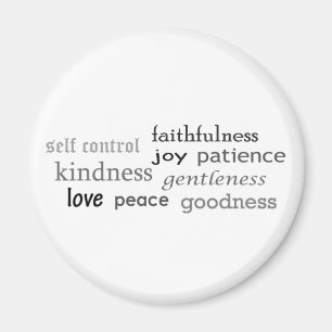 Imã Frutas do Espírito, Galatianos 5:22-23