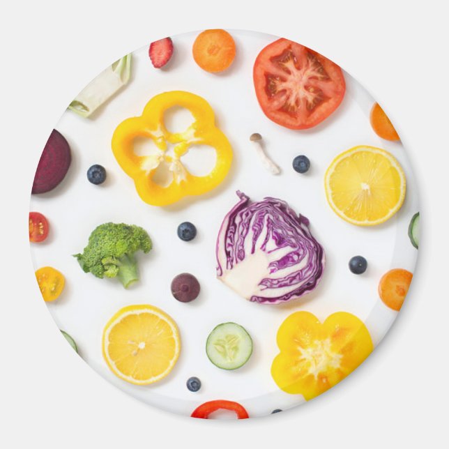 Imã Frutas e produtos hortícolas (Frente)