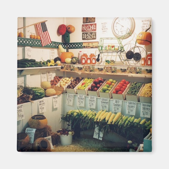 Imã Frutas e vegetação (Frente)