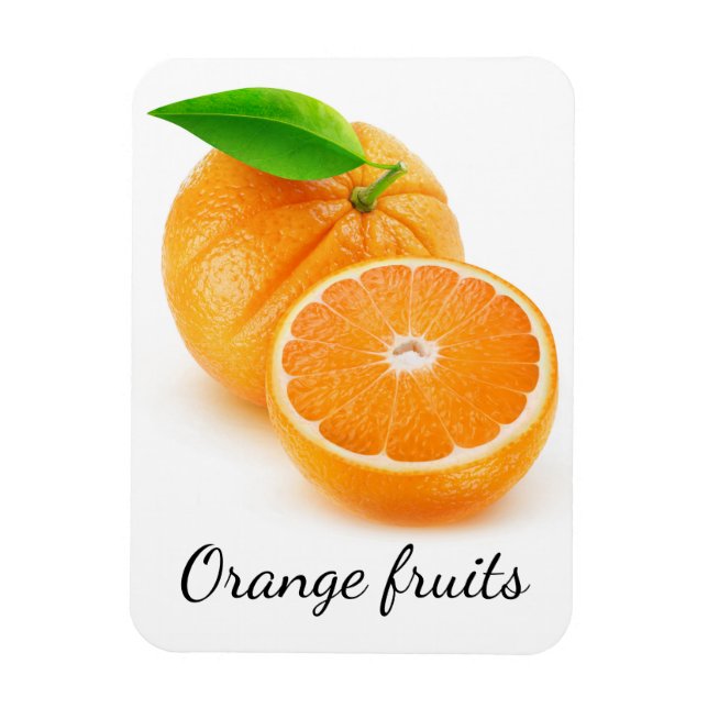 Ímã Frutas laranja (Vertical)