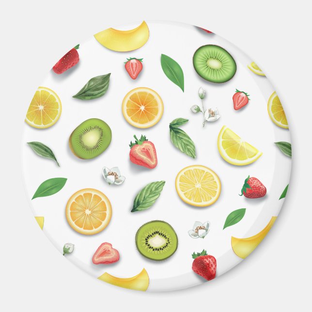 Imã Frutas mistas 4 (Frente)