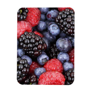 Ímã Frutas Vermelhas de Verão