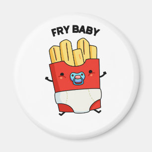 Imã Fry Baby Engraçado Fries Franceses