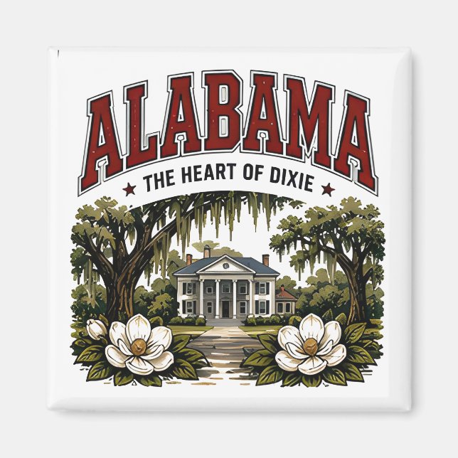 Imã Fuga da Herança do Sul do Alabama (Frente)