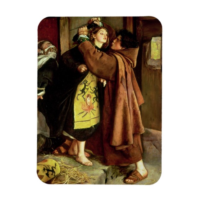 Ímã Fuga de um Heretic, 1559, 1857 (óleo na canvas) (Vertical)