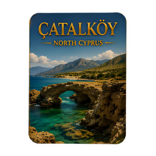 Ímã Fuga Mediterrânea do Norte de Çatalköy Chipre