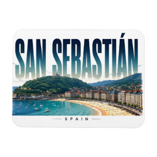 Ímã Fuga para a Costa Basca em San Sebastian, Espanha