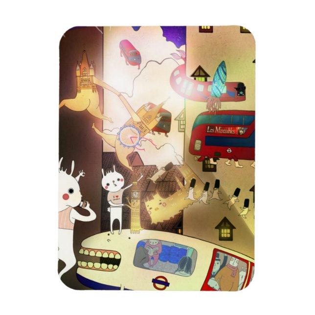 Ímã Fuga urbana 2013 (Vertical)