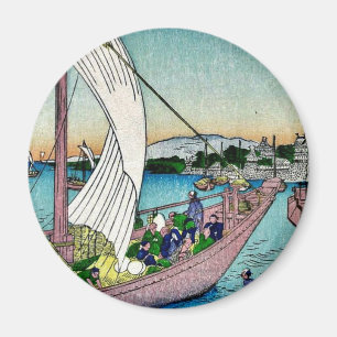 Imã Fukeiga por Ando, Hiroshige Ukiyoe