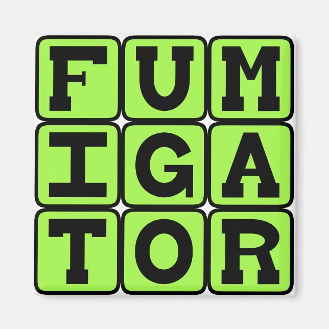 Imã Fumigador, Eliminador de Insetos (Frente)