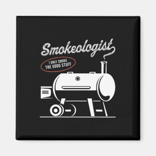 Imã Fumologista Pai Churrasco Fumante Engraçado Fumant