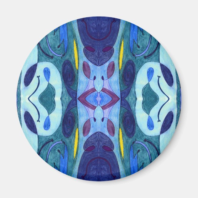 Imã Fumos azuis (Frente)