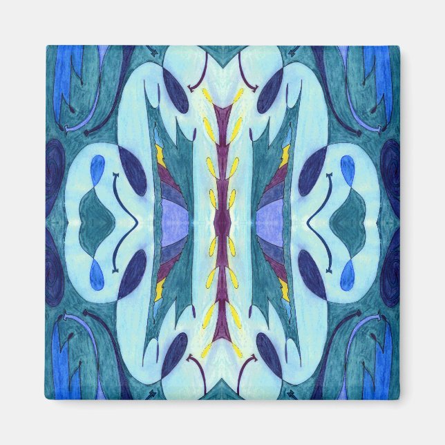 Imã Fumos azuis (Frente)