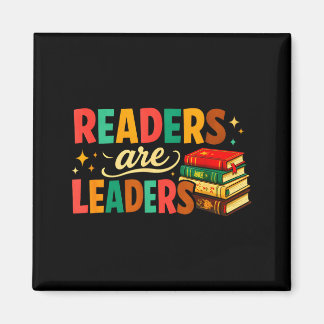 Imã Fun inspiring readers are leaders book lovers