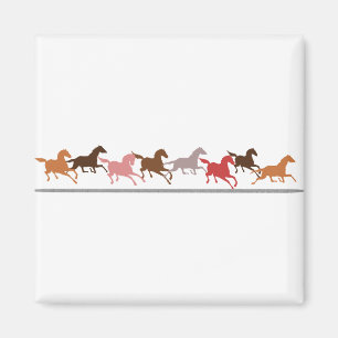 Imã Funcionamento dos cavalos selvagens