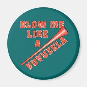 Imã Funda-me como camisetas engraçadas de um Vuvuzela