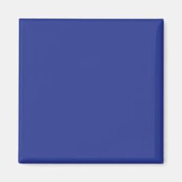Imã Fundo Azul Escuro Sólido | Design Minimalista Ousa