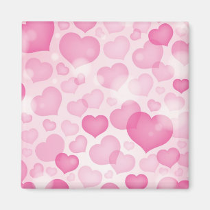 Imã Fundo com Corações