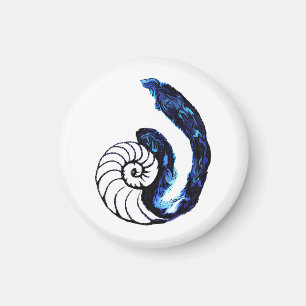 Imã Fundo customizável do preto do órfão do tatuage